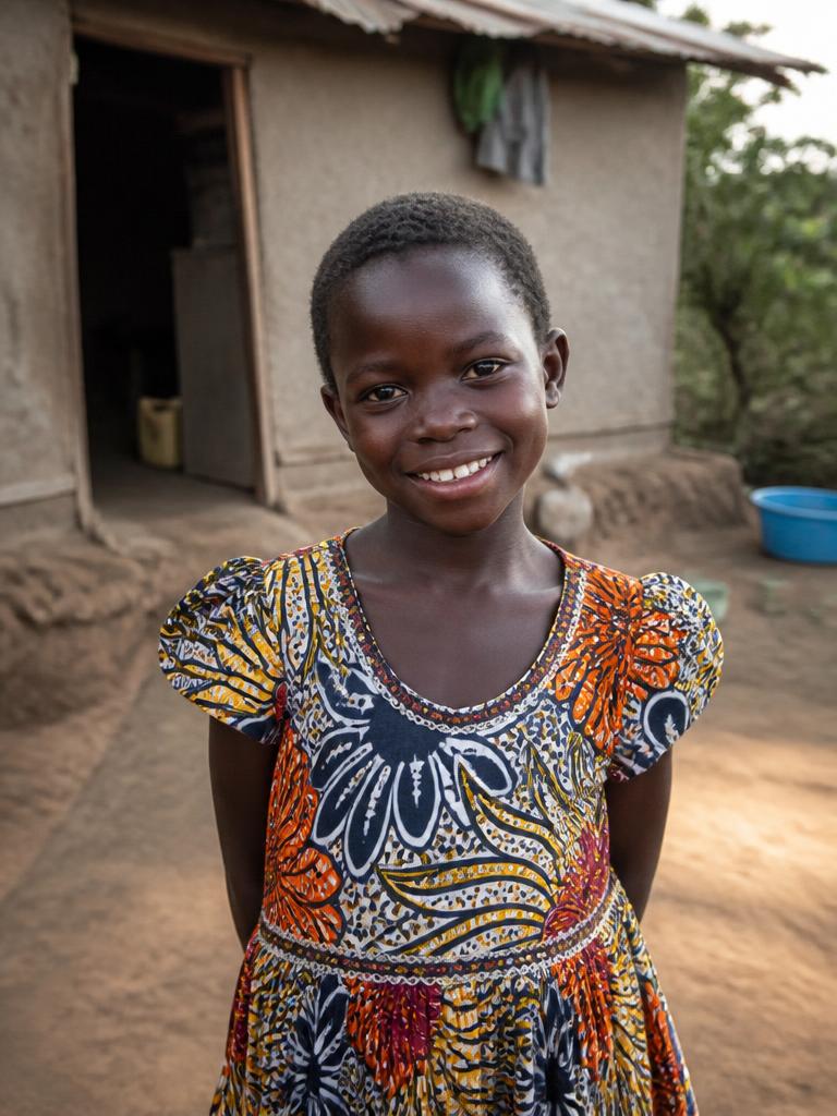 A member of the Busia community