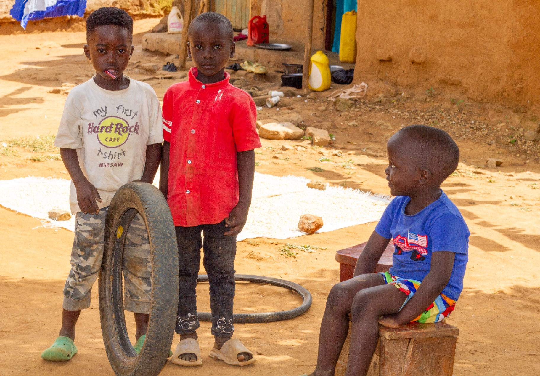 Backyard games, Mawero, Busia