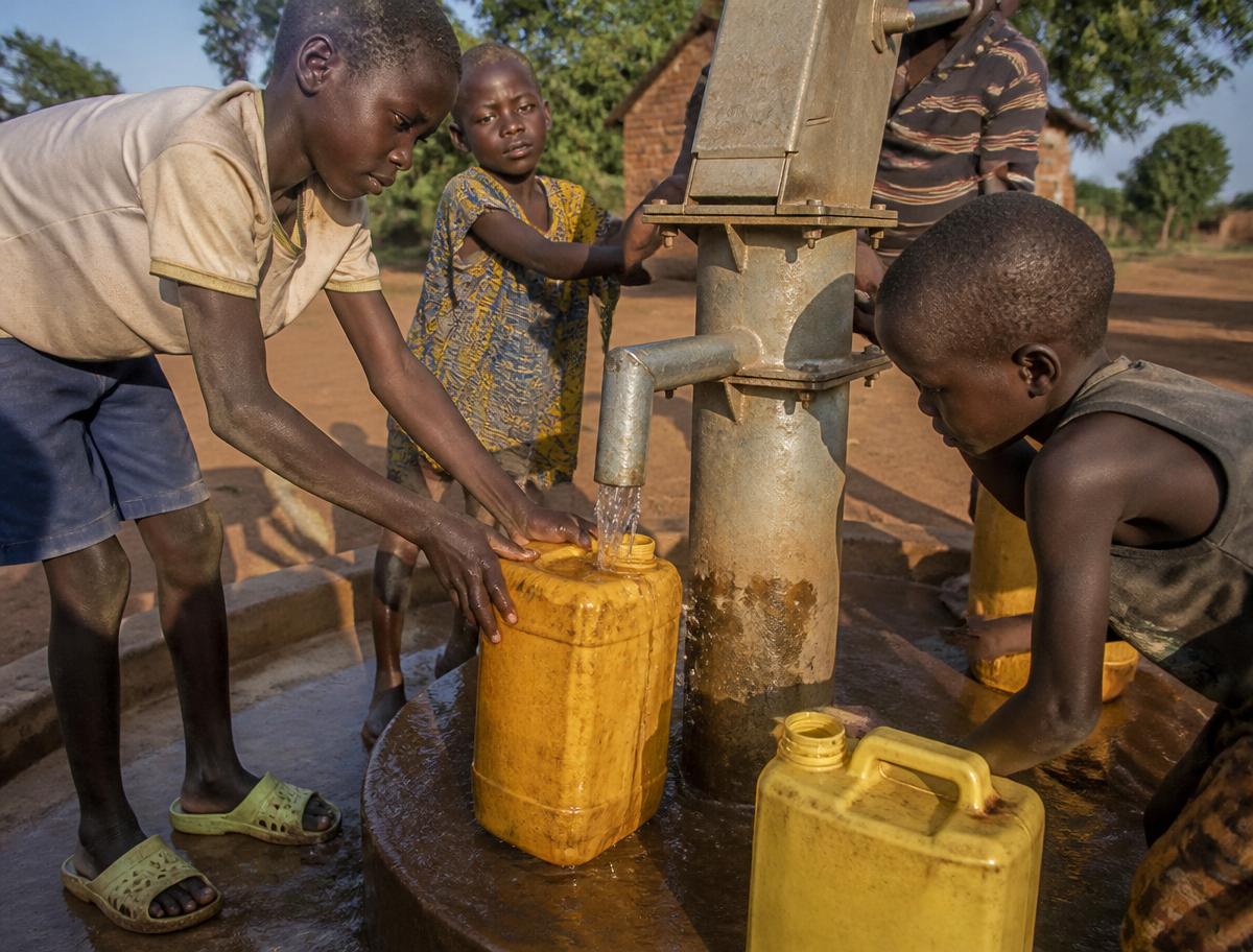 Clean water programme in Uganda