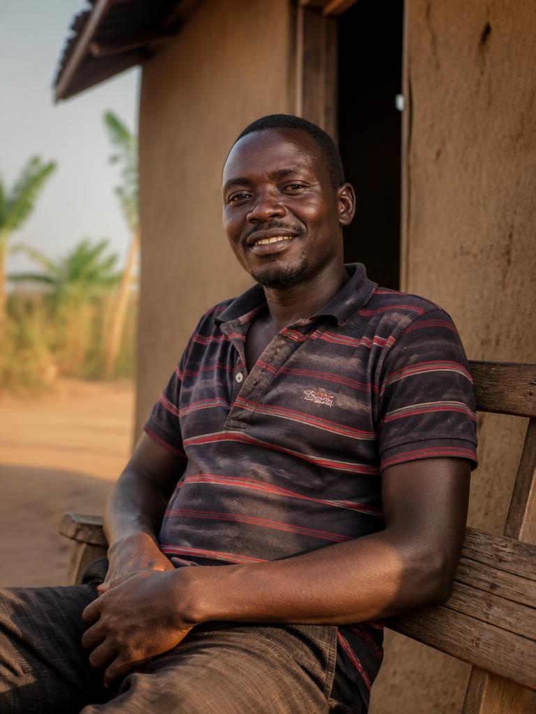 A member of the Busia community